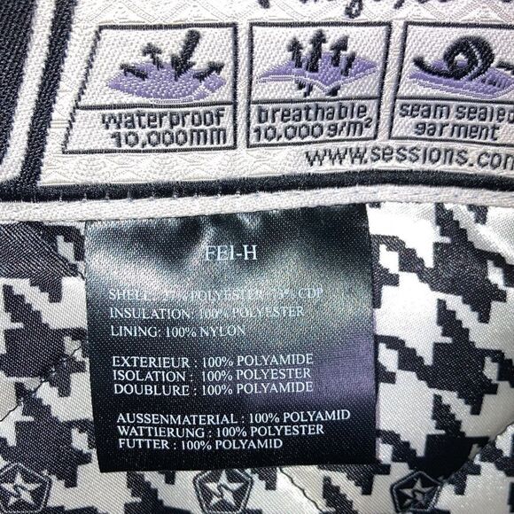 Sessions Parka Ski Jacket With Rocco Waterproof Woman’s Size M - Picture 6 of 6